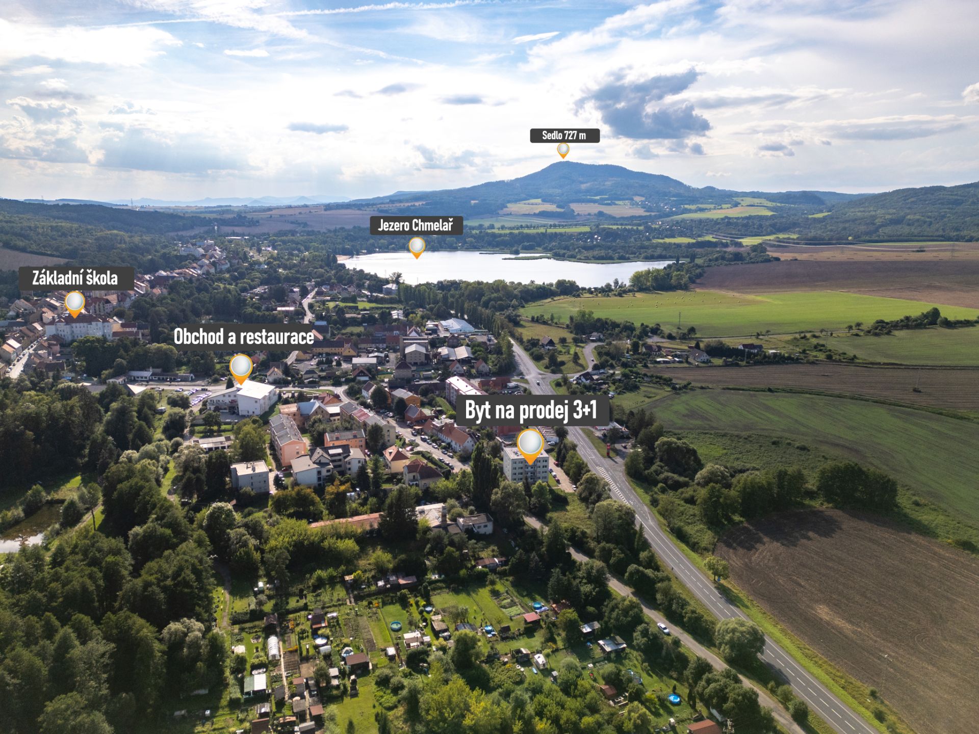 Prodej bytu 3+1 77 m² v Úštěku